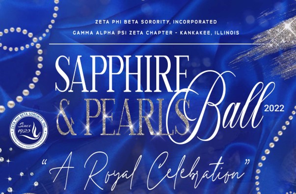 Sapphire & Pearls Ball