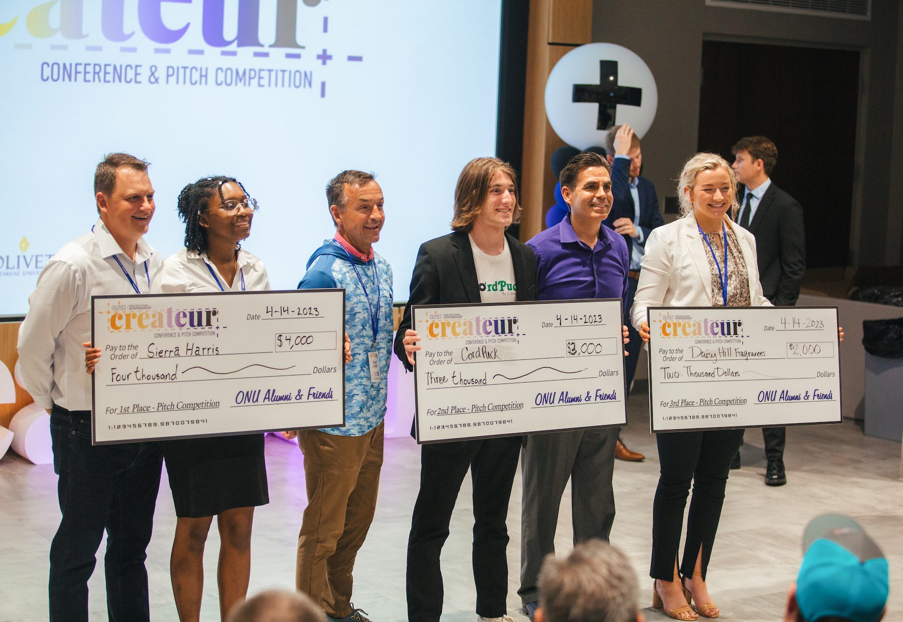 Createur Conference and Pitch Competition, hosted by McGraw School of Business at Olivet Nazarene University